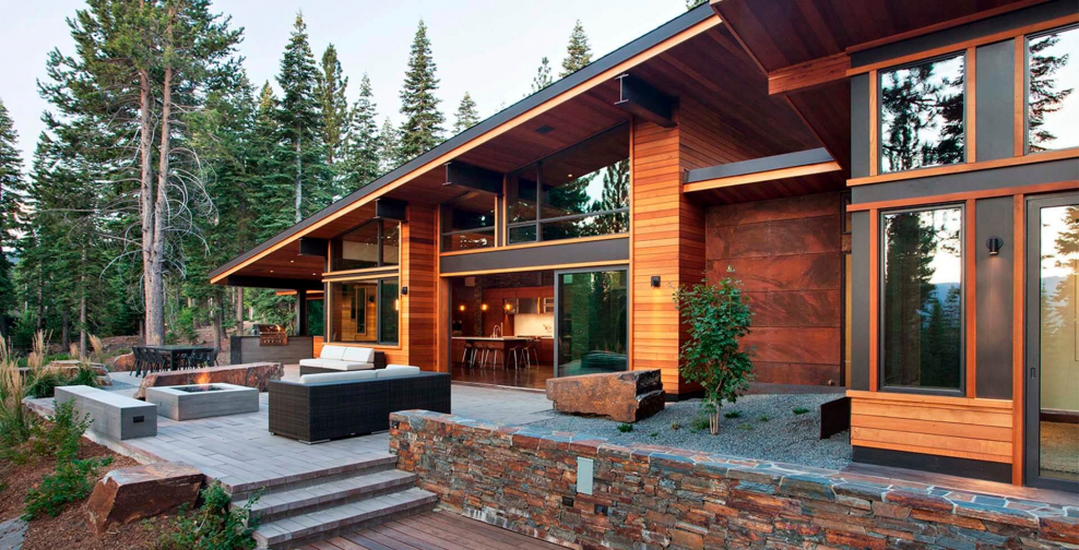 Планкен фасад Шале