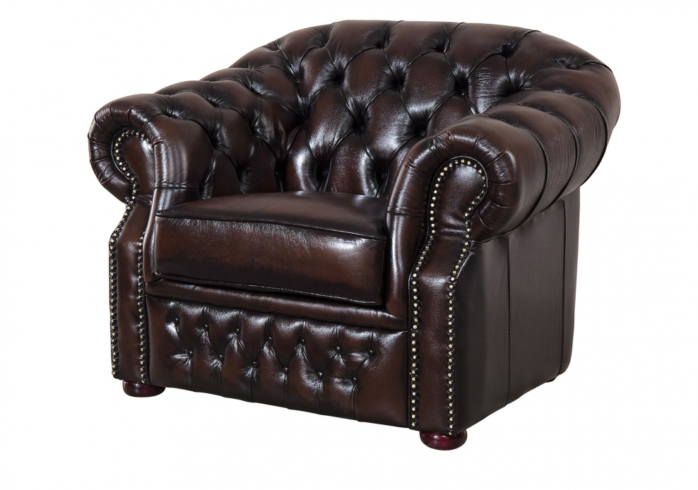 Кожаное кресло Chester
