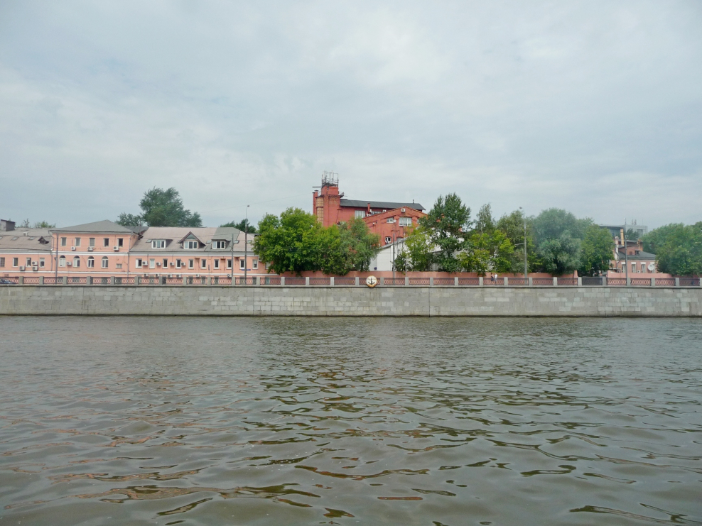 Видное набережная с причалом