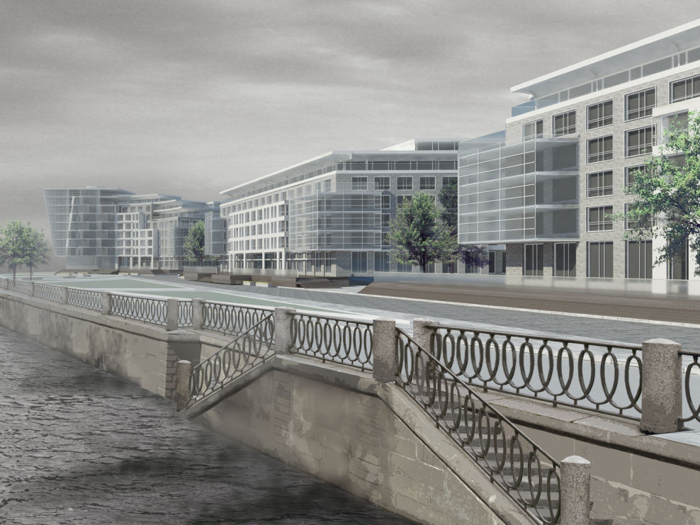 ЖК на набережной Речной вокзал