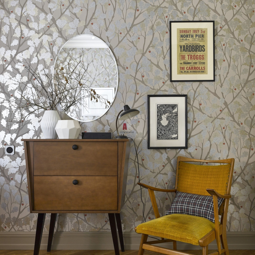 Спальня в стиле 60-х годов