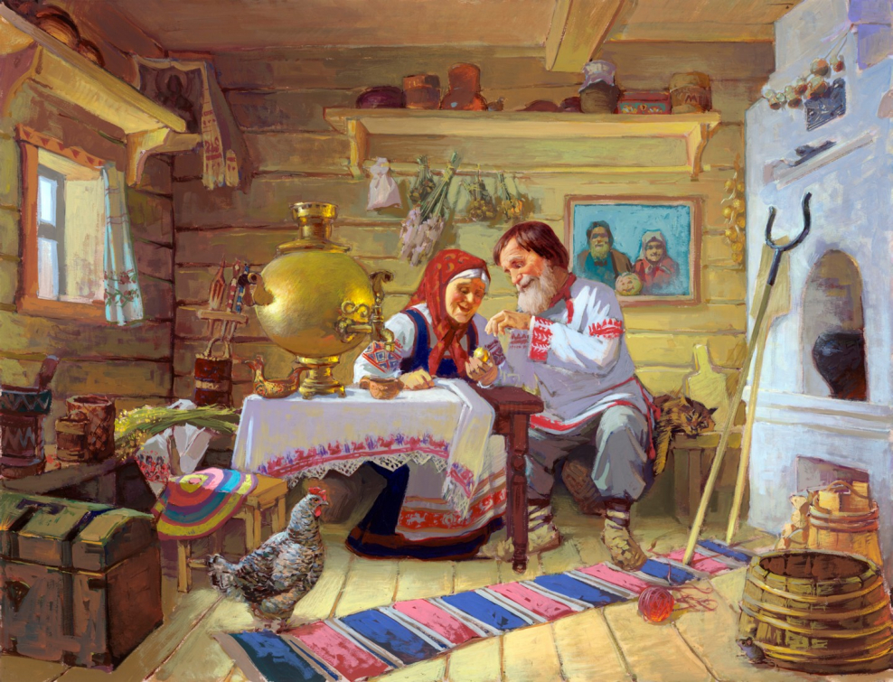 Э. Панов "русская изба"