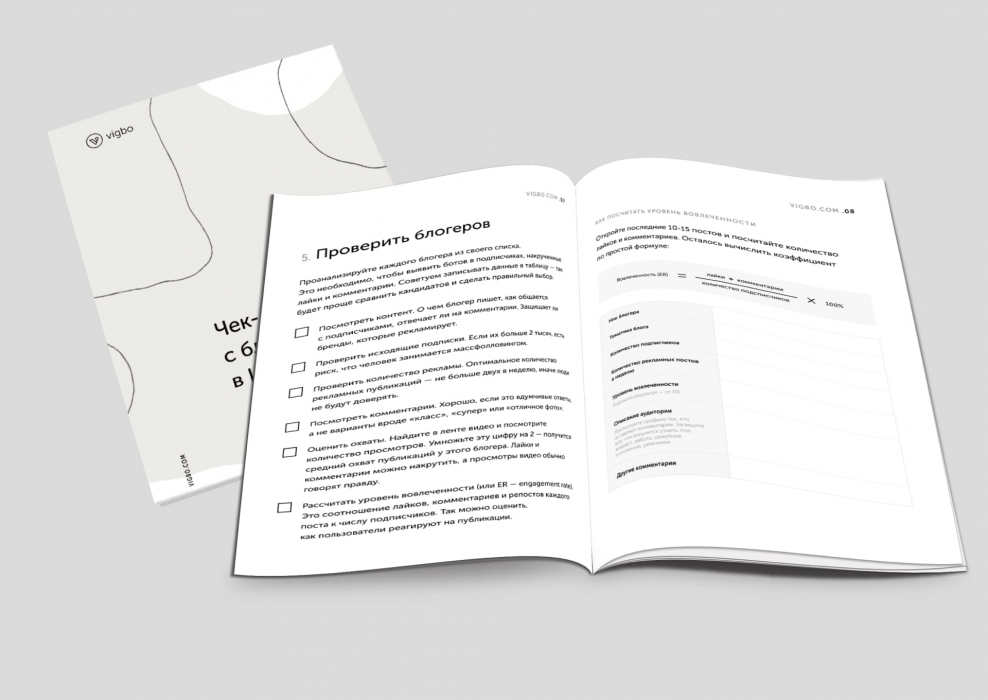 Чек листы для ежедневника