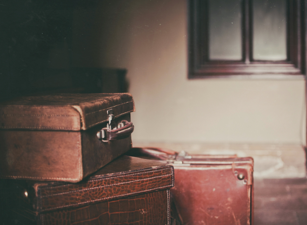 Старинные чемоданы Эстетика