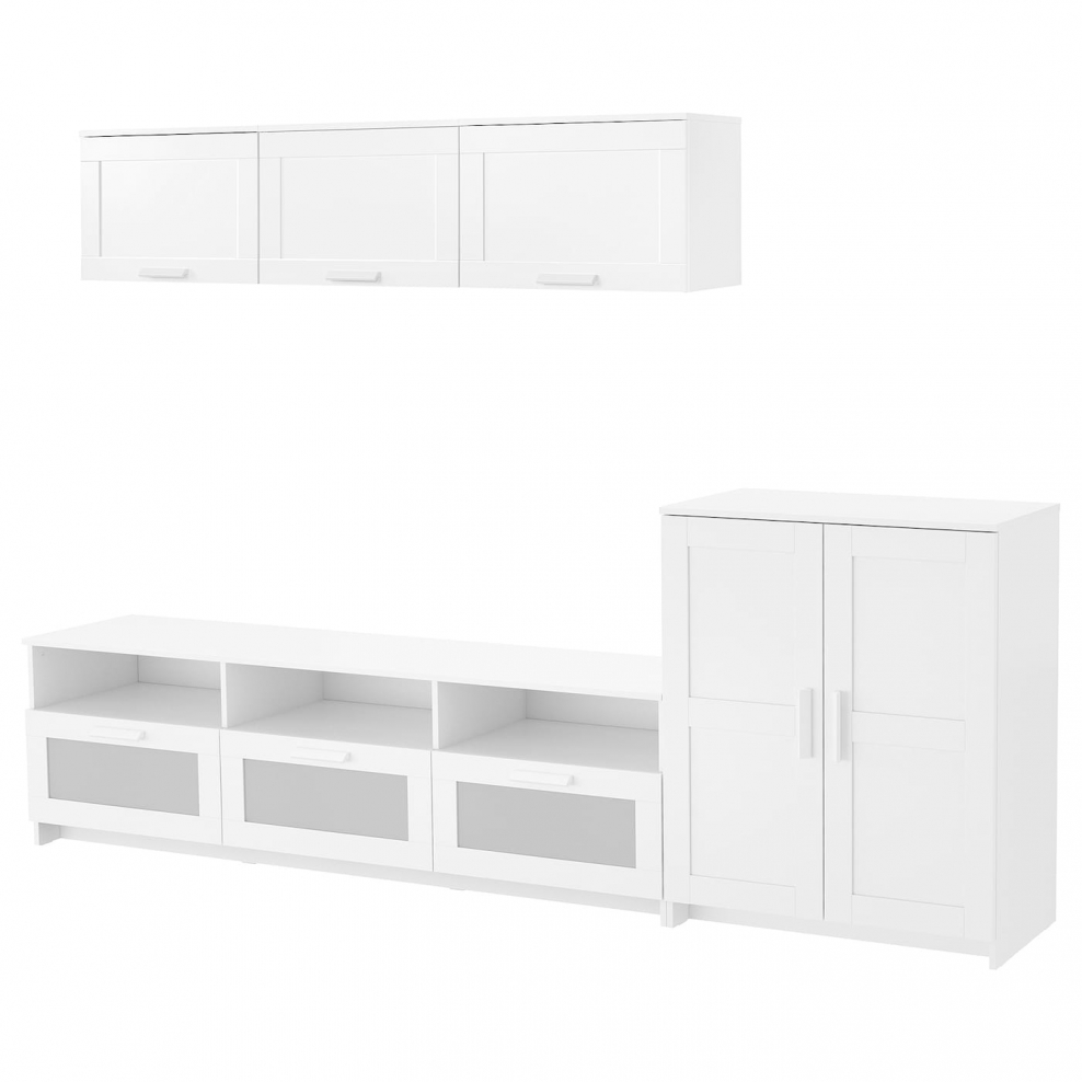 Hemnes ХЕМНЭС шкаф-витрина