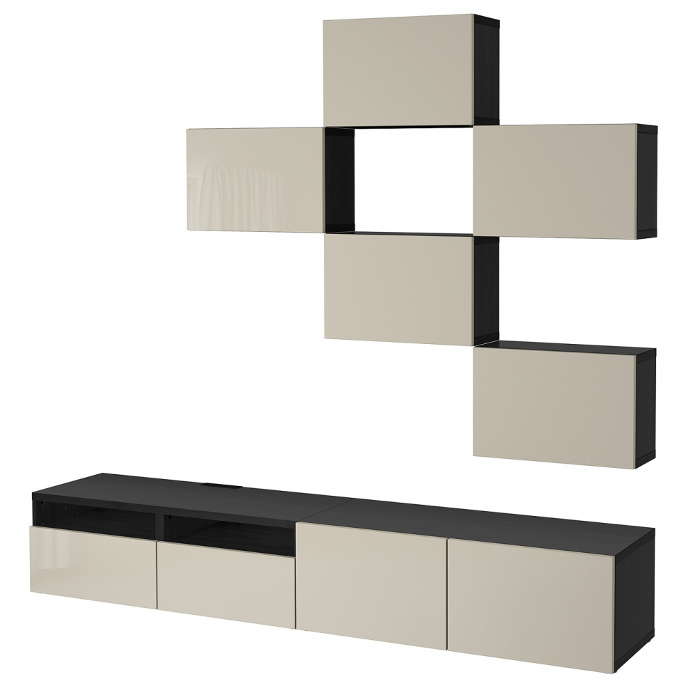 Икеа Сельсвикен глянцевый бежевый