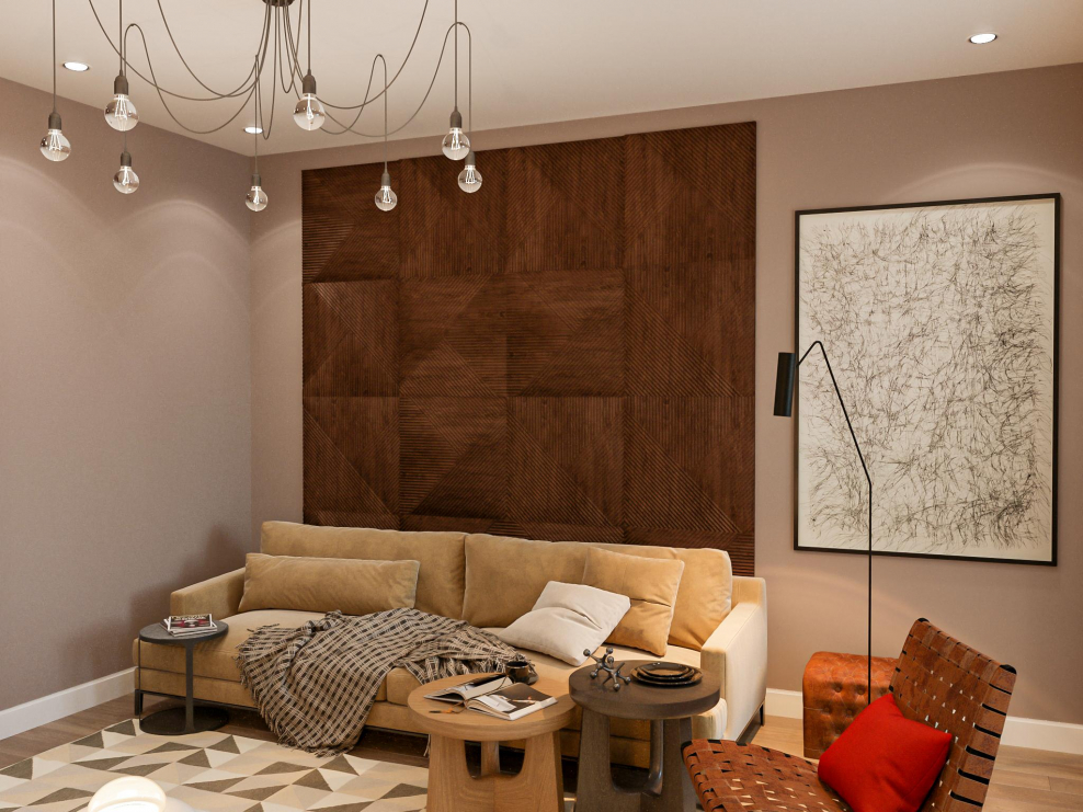 Панели на стену вместо обоев