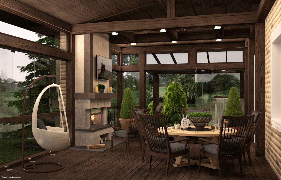 Крытые веранды