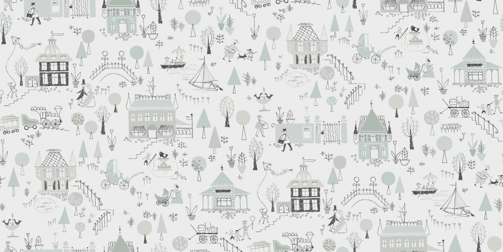 Обои в скандинавском стиле