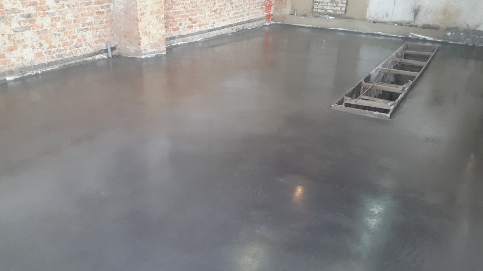 Наливной бетонный пол