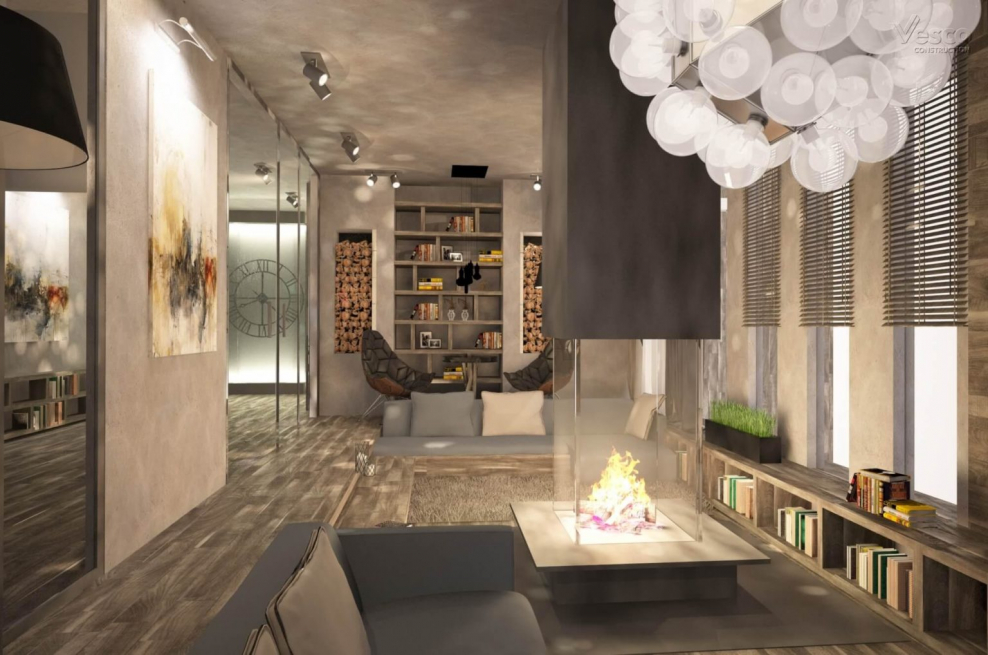 Урбанистический дизайн интерьера