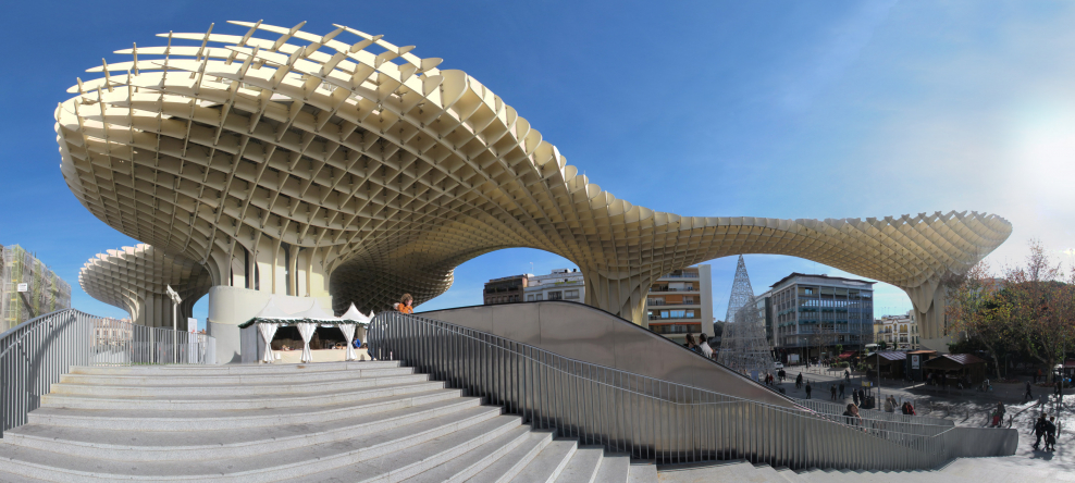 Metropol Parasol Севилья Испания 2011 Архитектор