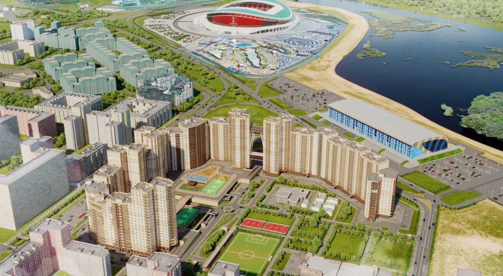 Казань - Ново Савиновский район, ЖК столичный.