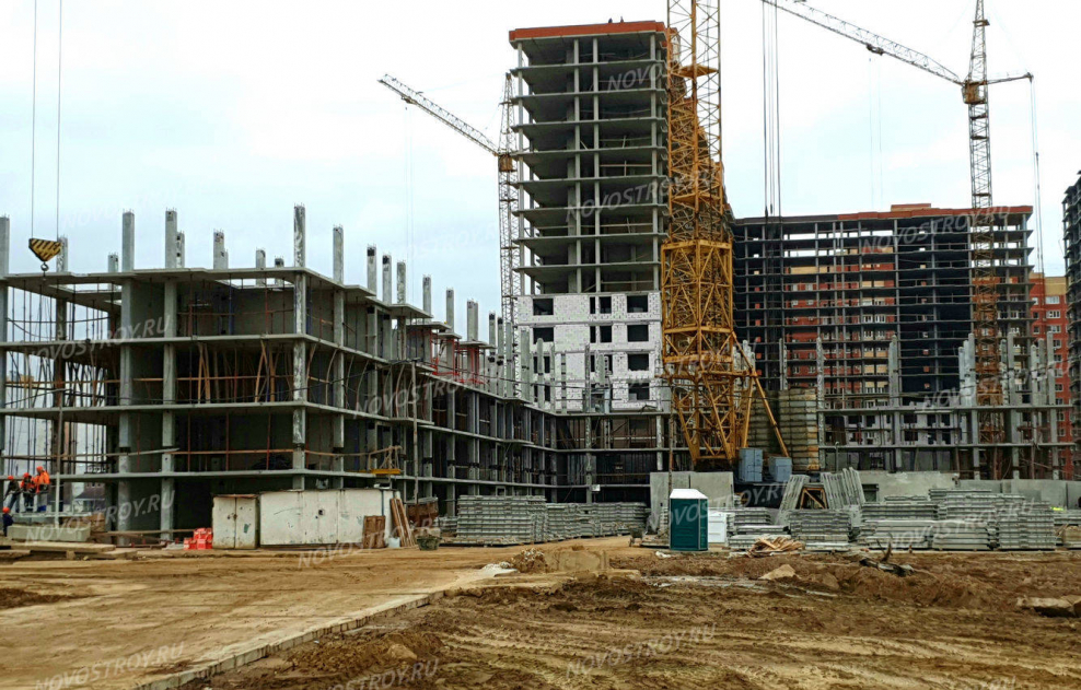 Динамика строительства ЖК столичный в Железнодорожном