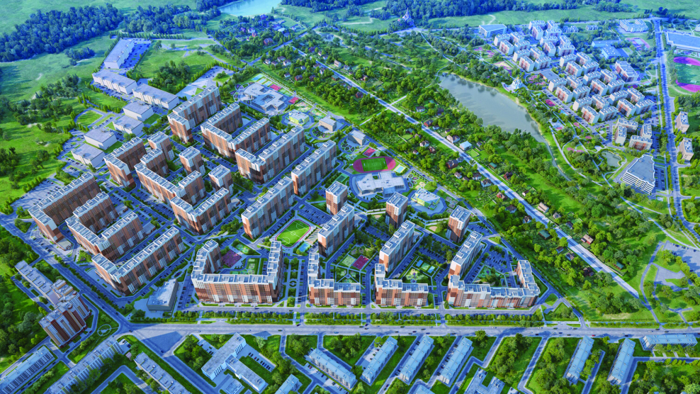 ЖК столичный Железнодорожный генплан