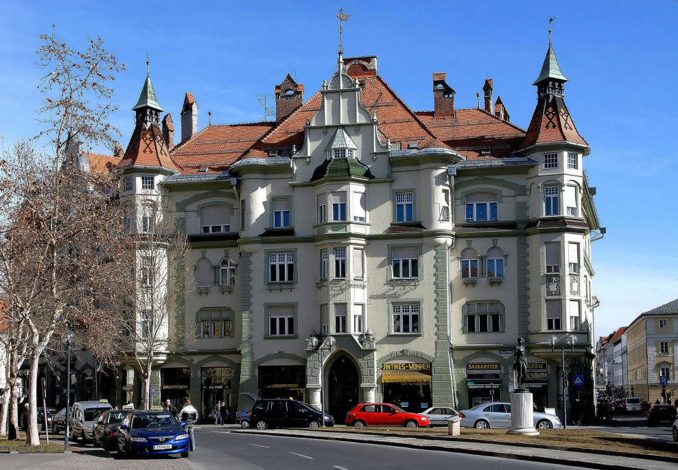 Архитектура в стиле модер