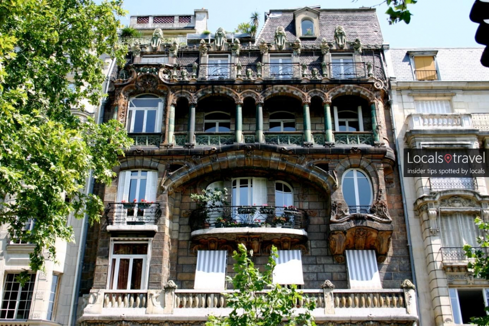 Архитектура в стиле ар нуво Франция