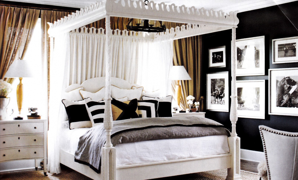 Спальня в классическом английском стиле