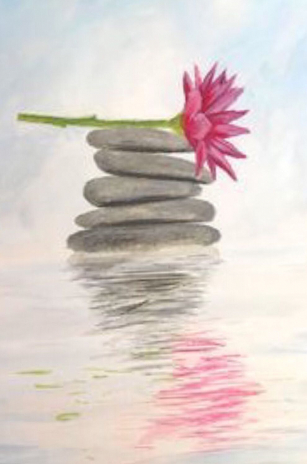 Дзен акварель