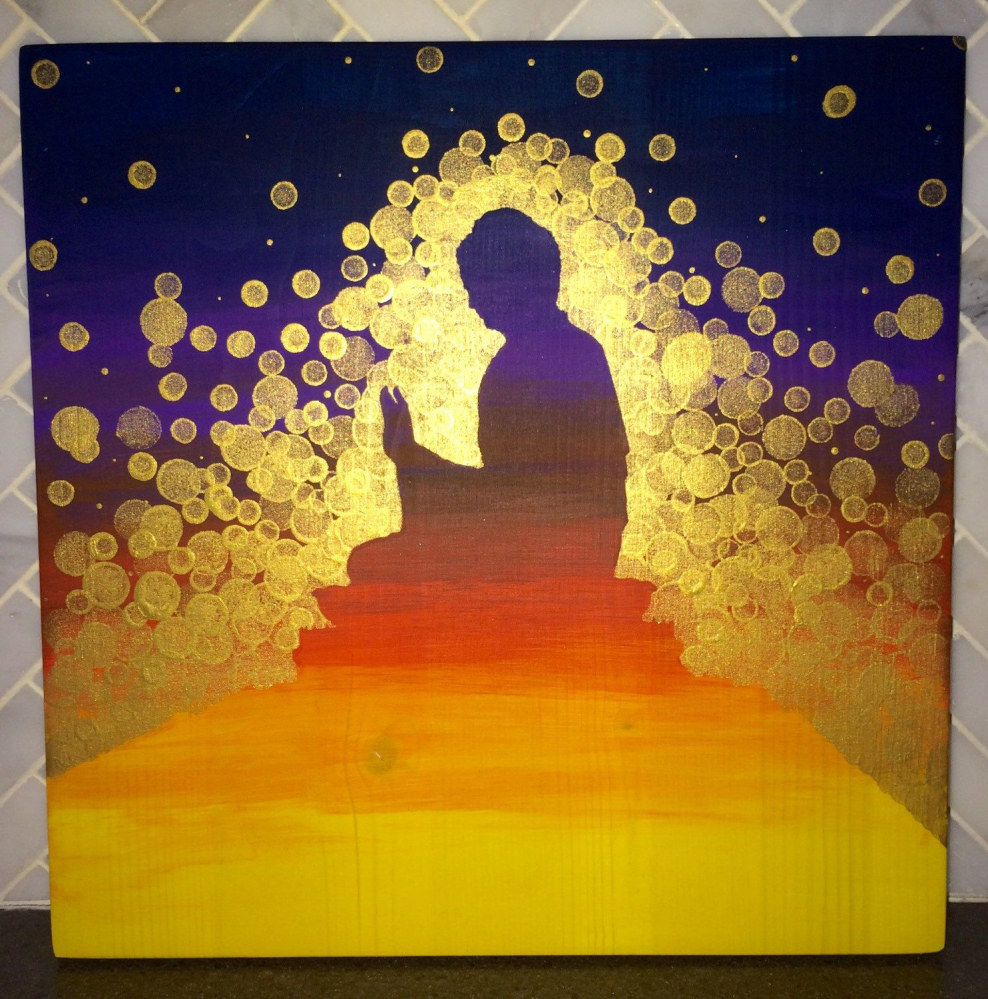 Картины в буддийском стиле