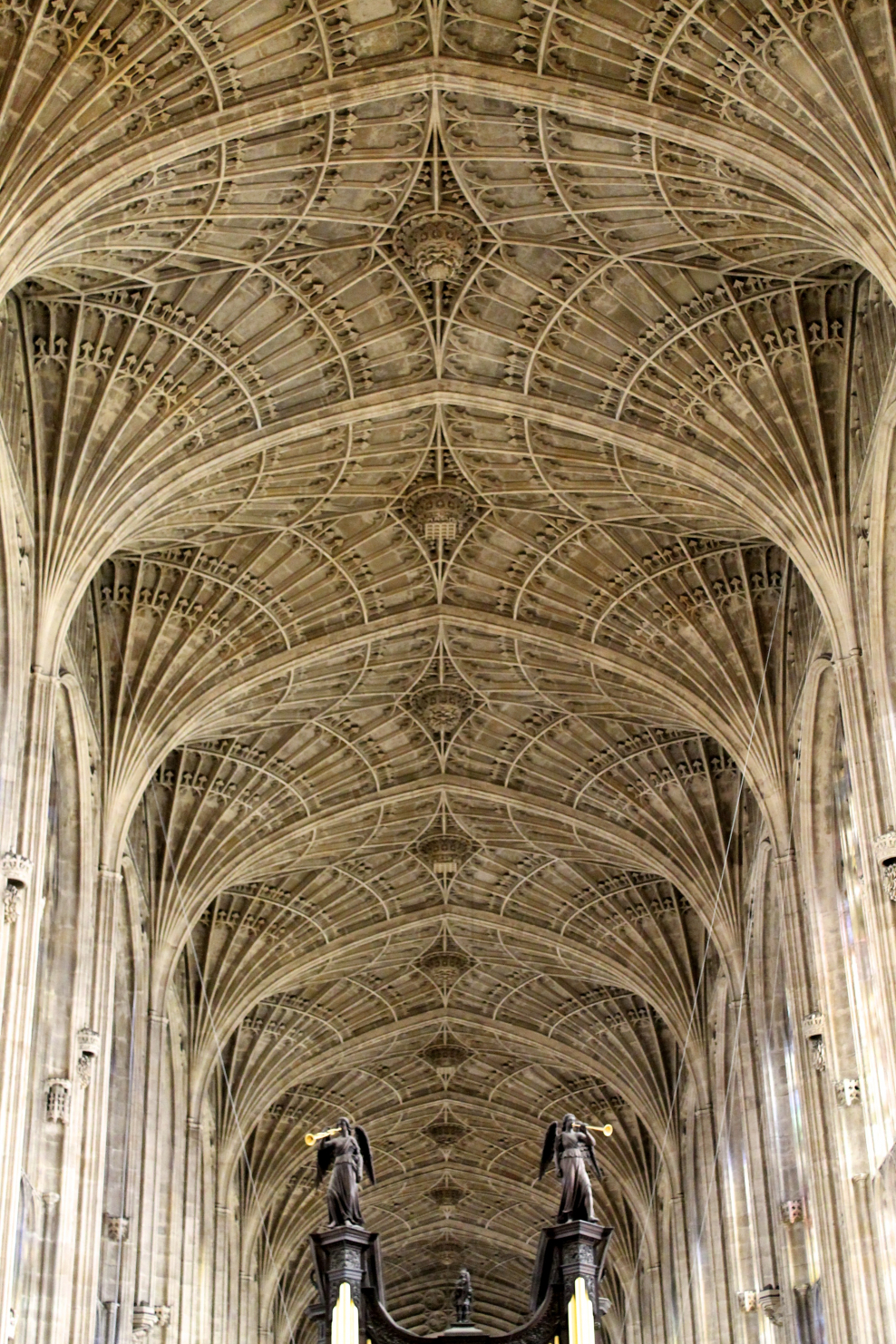 Свод часовни королевского колледжа в Кембридже