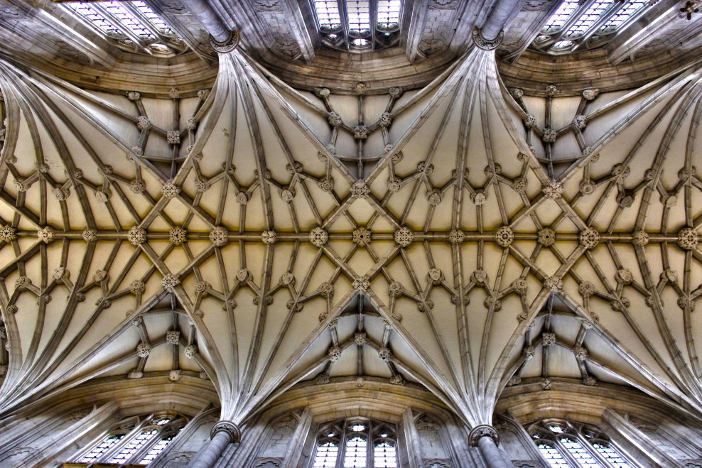 Амьенский собор нервюрный свод