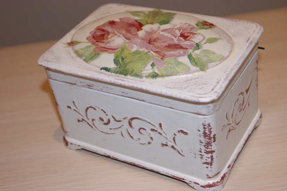 Декупаж в стиле шебби Шик