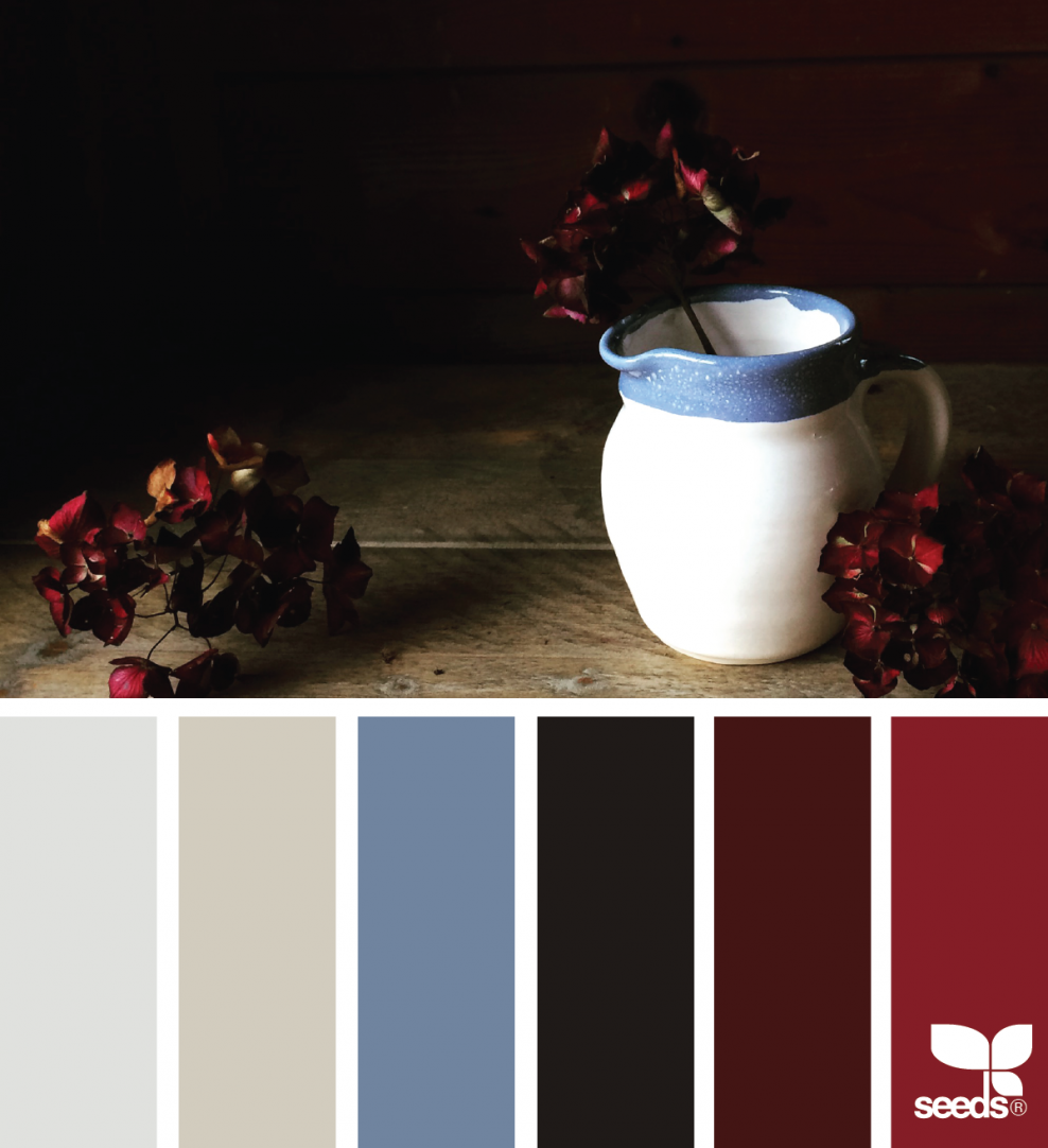 Мрачная цветовая палитра