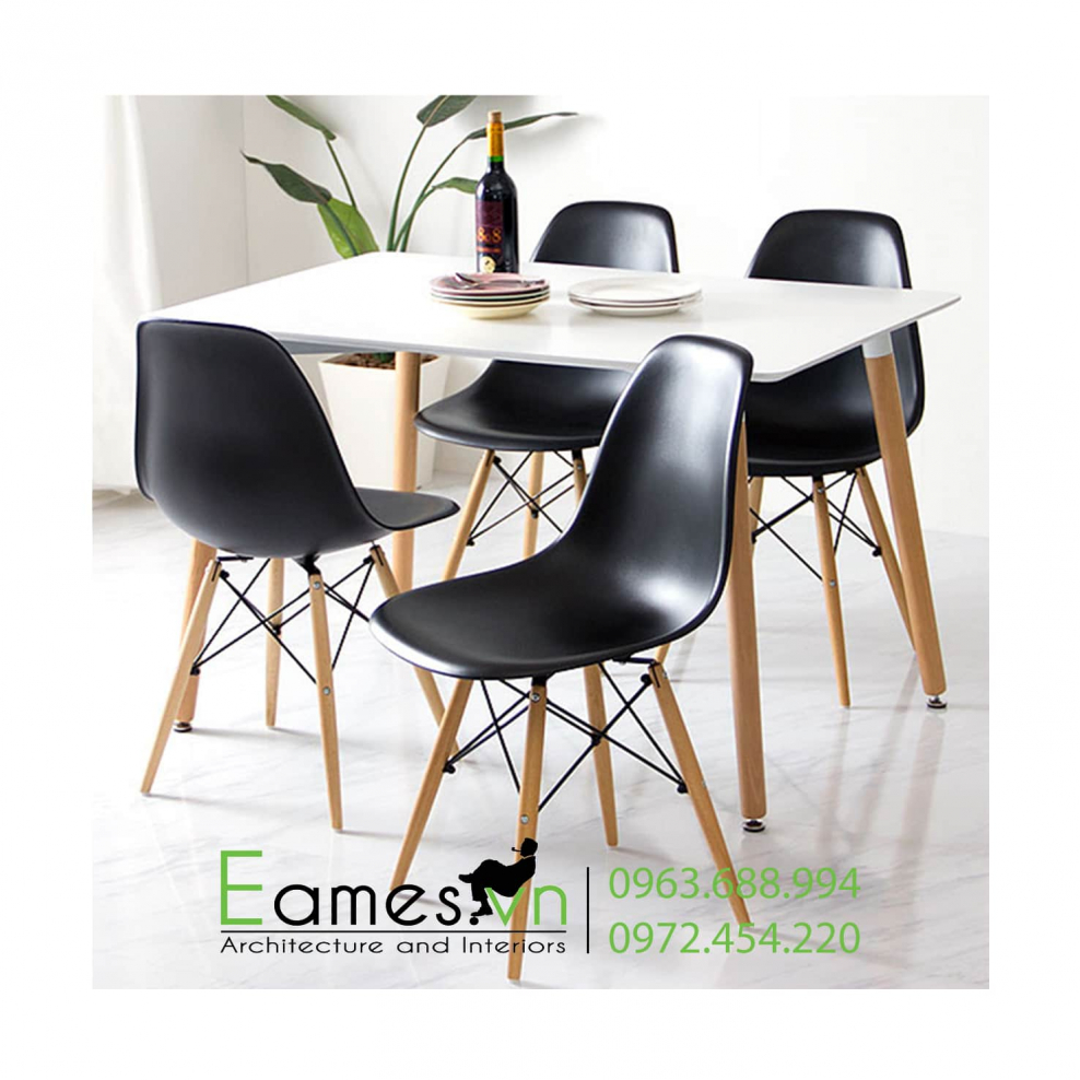 Стол обеденный Eames DST Style 80х120