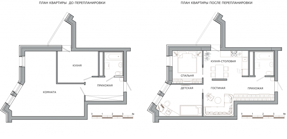 План перепланировки квартиры
