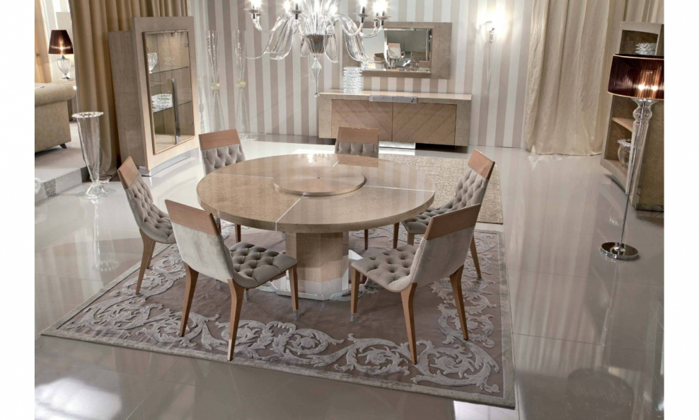 Ковер под обеденный стол арт деко