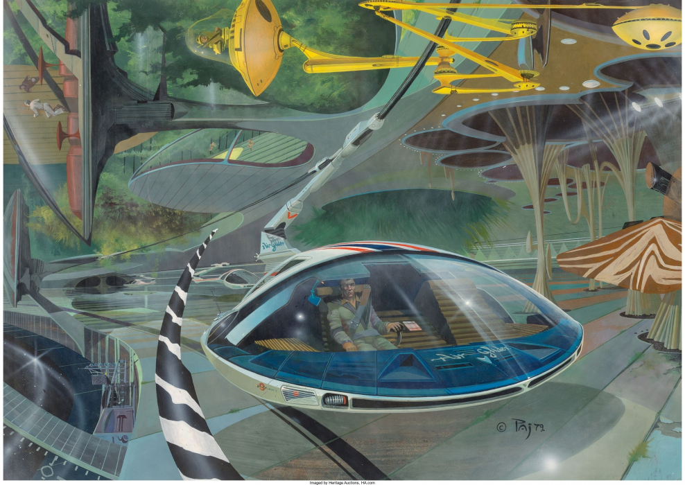 Ретро футуристический стиль