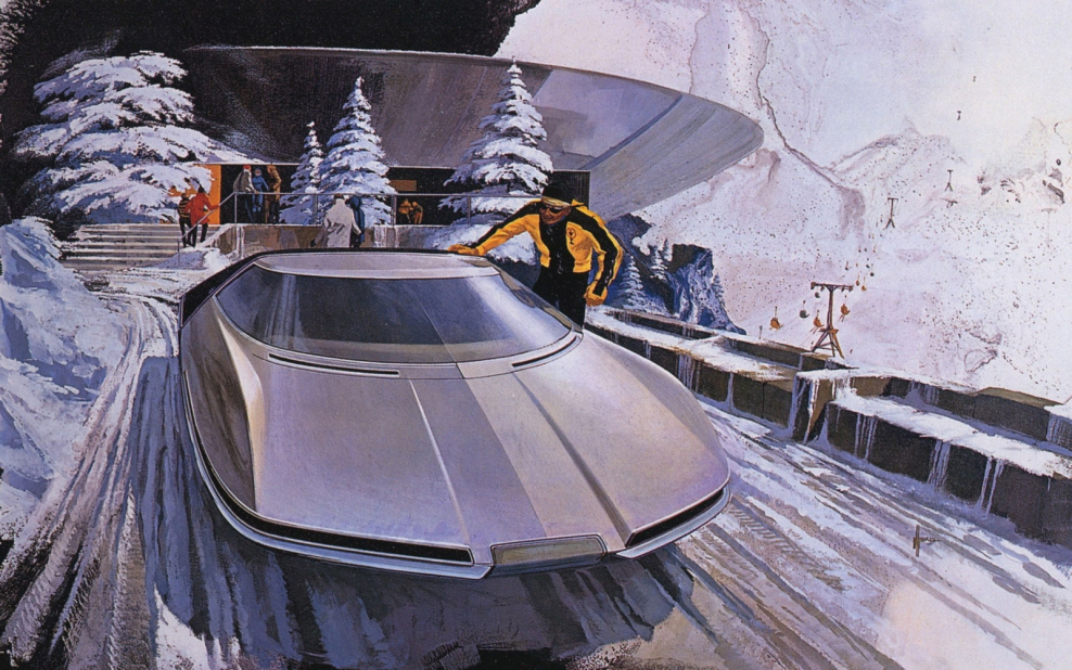 Ретрофутуризм СССР архитектура