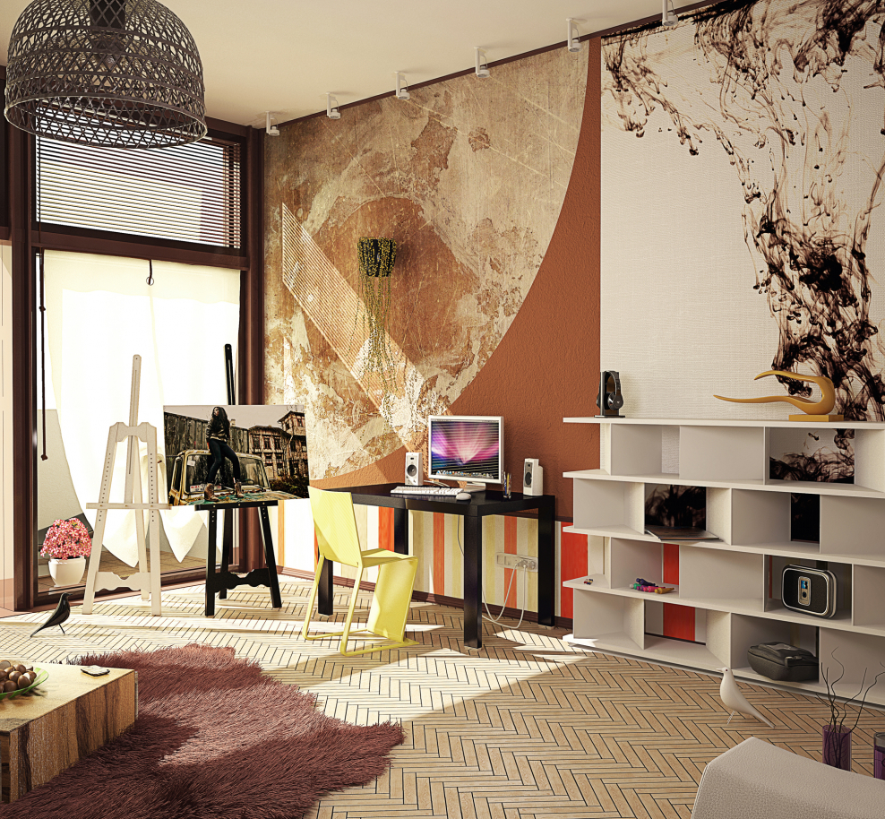 Интерьер в креативном стиле