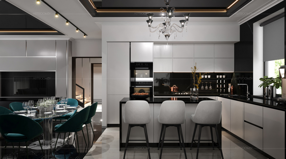 Кухня арт деко Kaiser ad