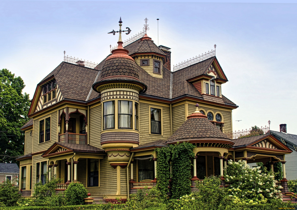 Особняки Викторианский Модерн классика