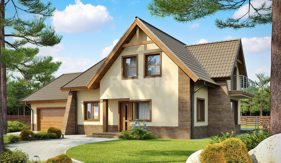 Проекты отделки домов