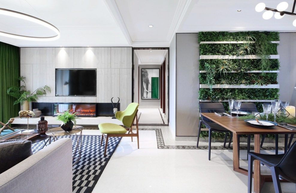 Тропический стиль в современных интерьерах