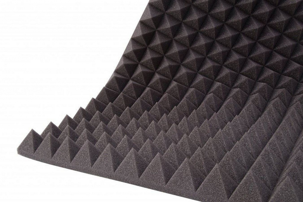 Акустический поролон ППУ пирамида 50