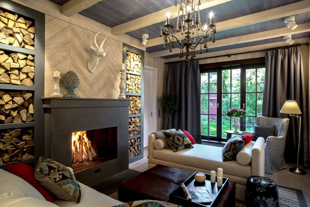 Атмосферное лофт пространство