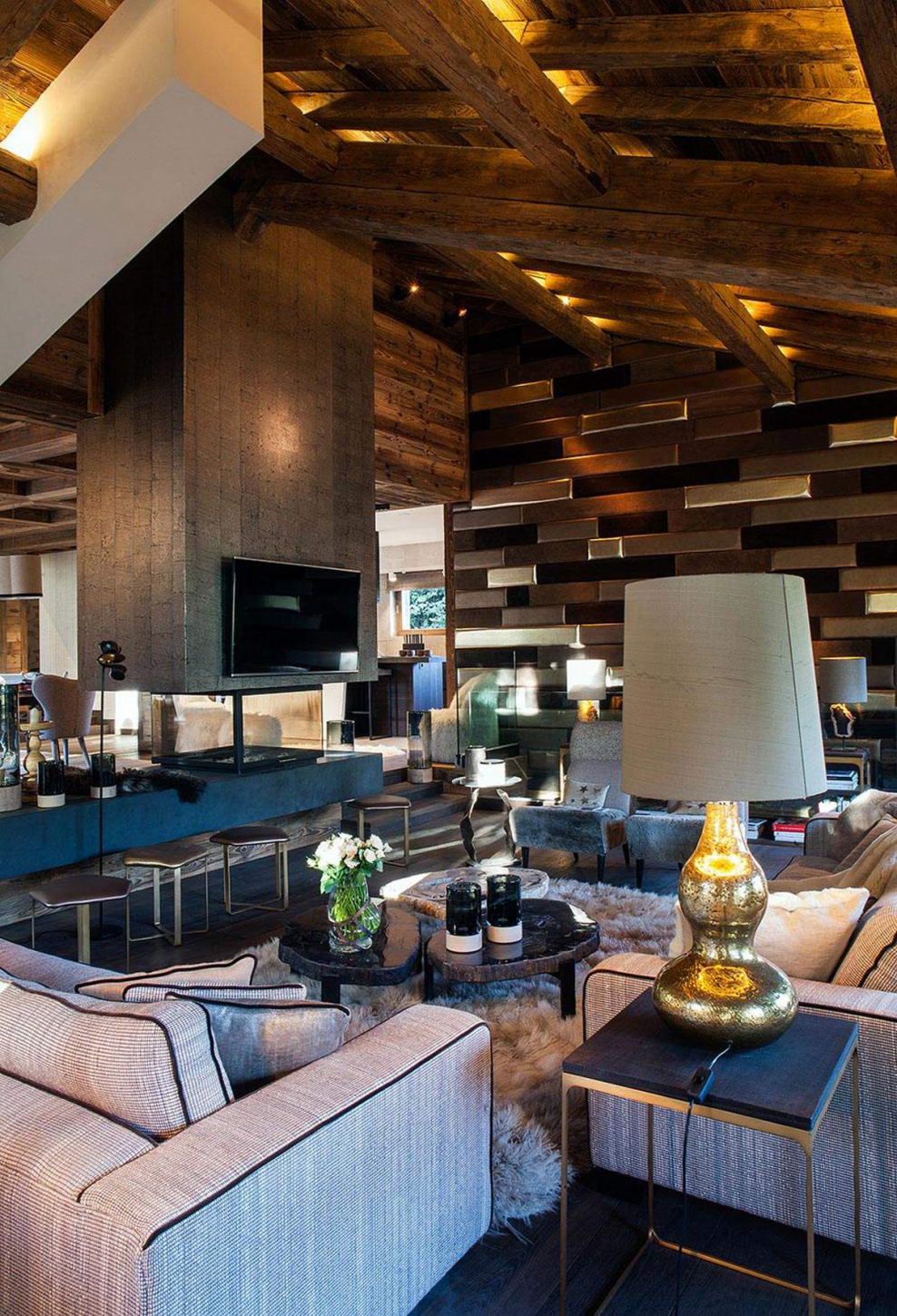 Ультрасовременное Шале интерьер