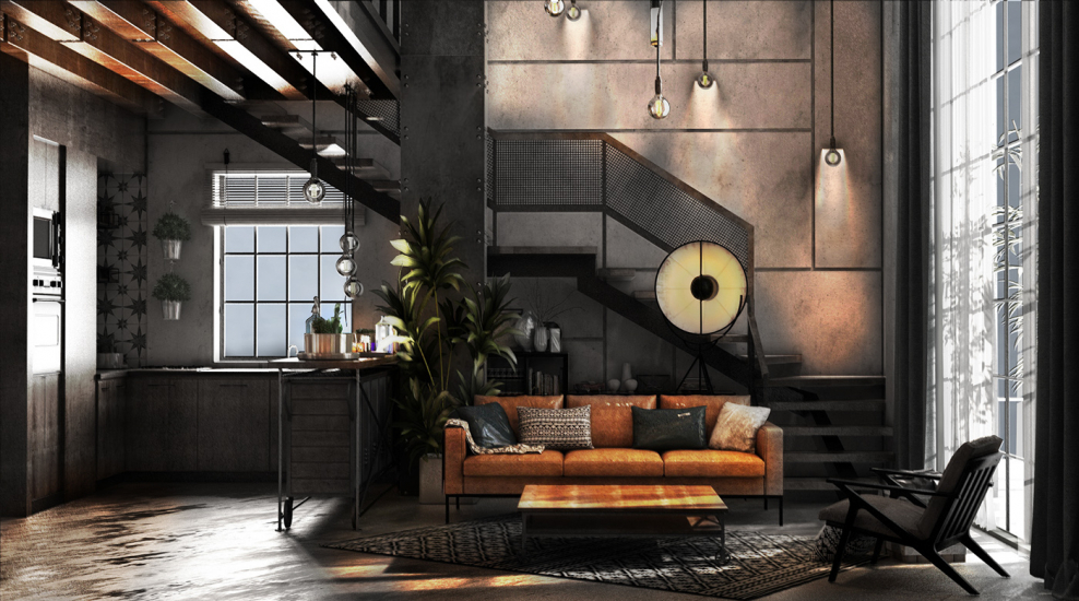 Орнамент икат в интерьере