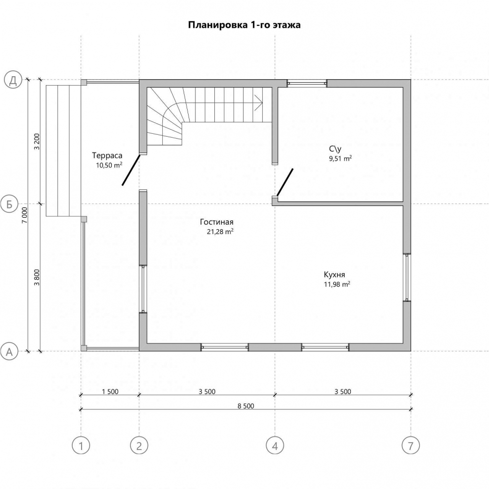Планировка террасы