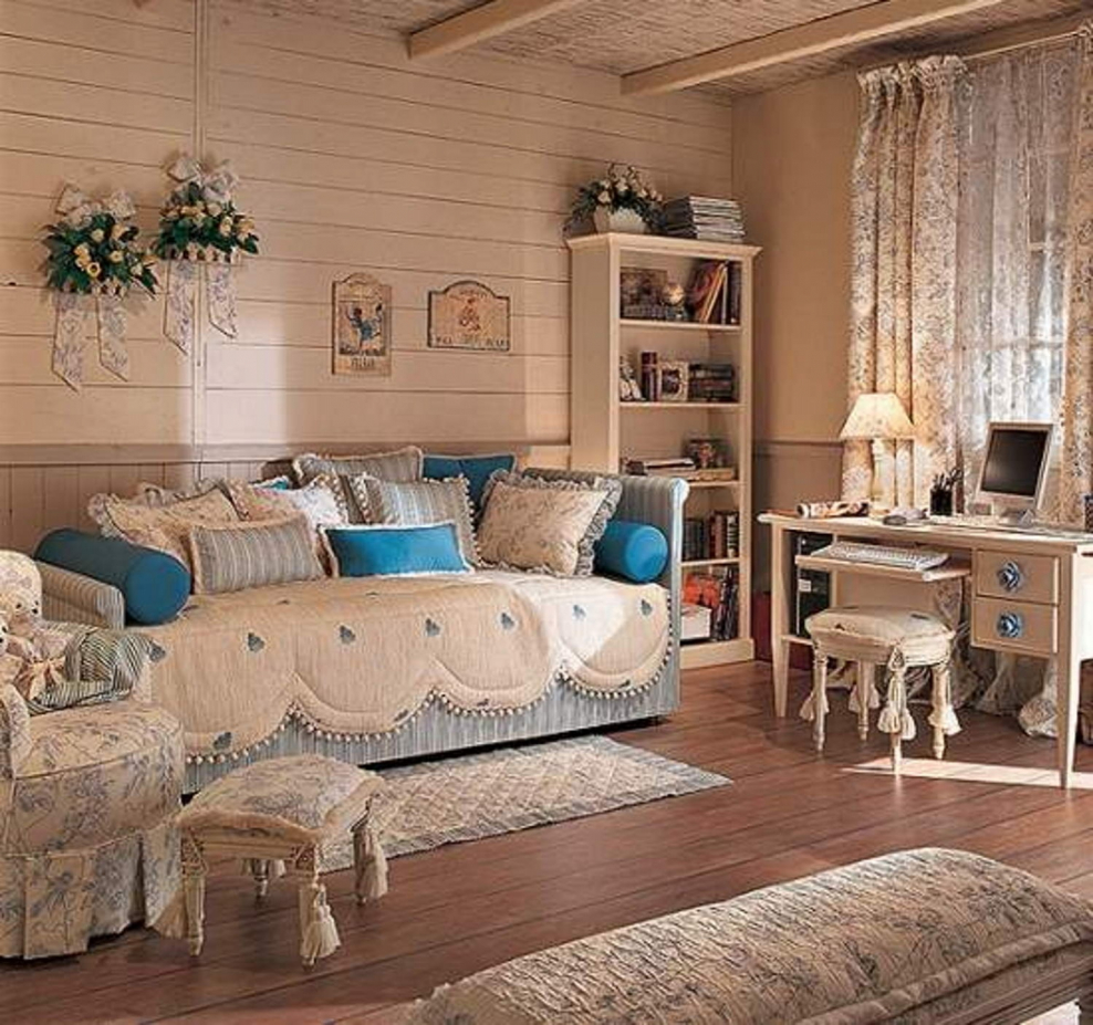 Спальня для девочки в стиле Кантри