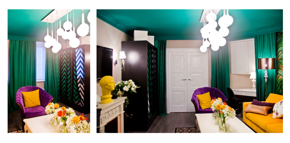 Интерьер гостиной 3д модель