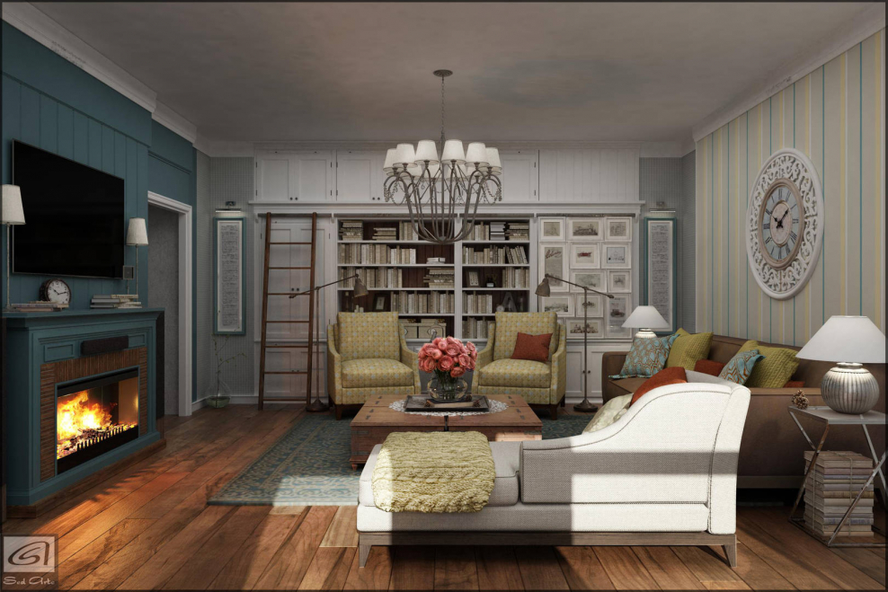 Лоу Поли Чайка