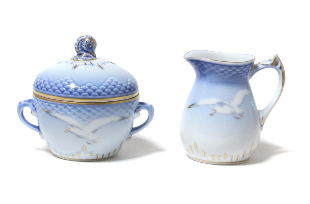 Чайка из пластилина