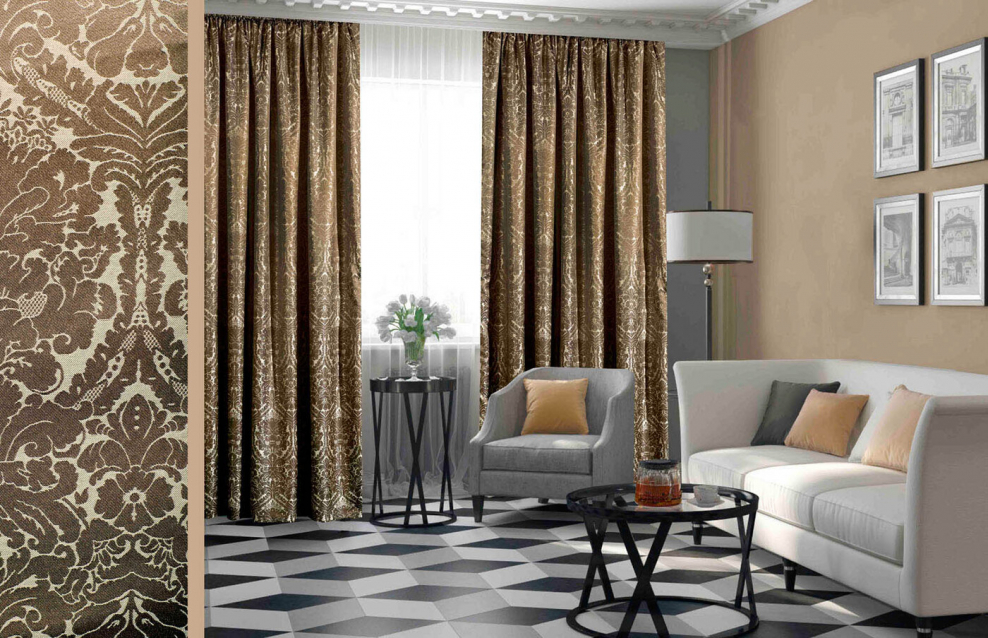 Бетта портьер жаккардовая