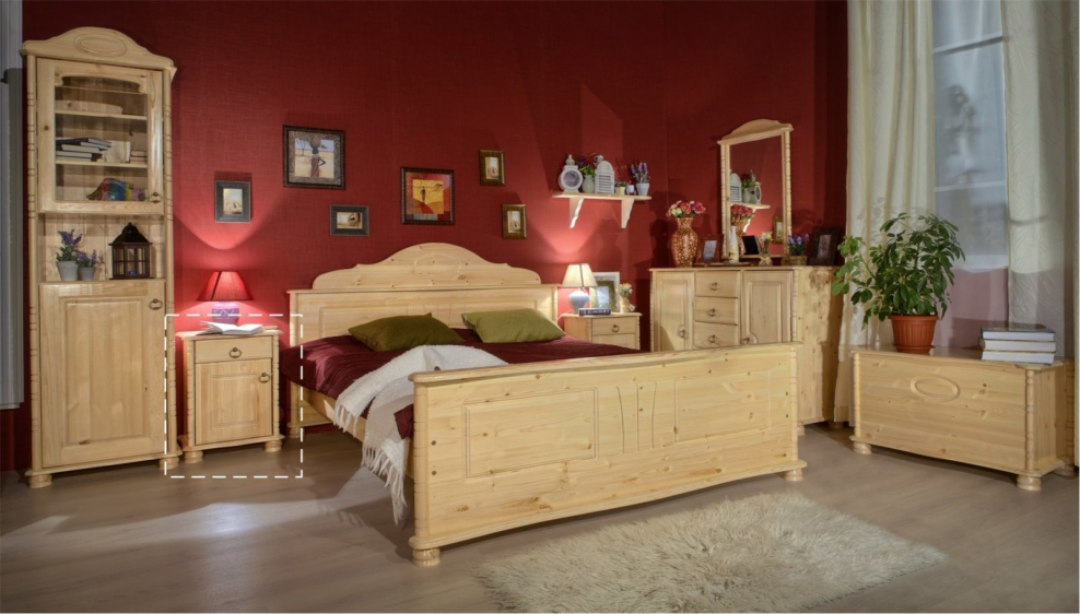 Спальня Айно Тимберика