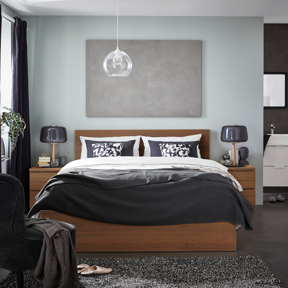 Кровать икеа МАЛЬМ 160 на 200